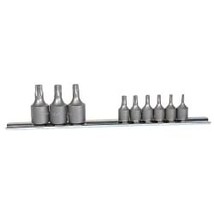 K Tool International 9-PIECE INTERNAL TORQ SOC SET, CARDED ON SOC - $43.99
