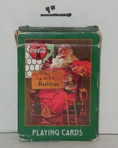 Vintage Coca Cola Holiday Deck of Playing Cards - £18.79 GBP