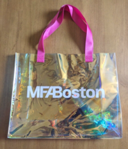 Museum of Fine Arts MFA Boston iridescent clear transparent large tote bag - £31.56 GBP