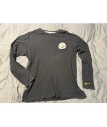 Nike NFL Pittsburgh Steelers Thermal Long Sleeve Shirt Black Size L - $376.24 MXN