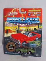 Johnny Lightning 1994 Muscle Cars U.S.A. Series 1 1969 Olds 442 Green - $4.95