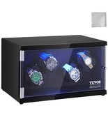 VEVOR Watch Winder, Watch Winder for 4 Men&#39;s and Women&#39;s Automatic Watch... - $194.20 CAD