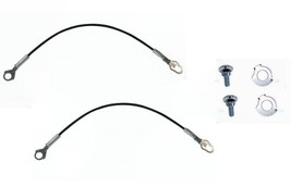 Tailgate Cables Straps For Ford Truck 1983-1996 F150 F250 F350 With Bolts Pair - £21.61 GBP
