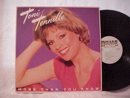 TONI TENNILLE, More Than You Know, Vintage Vinyl LP, Mirage - 90162-1 - £11.98 GBP
