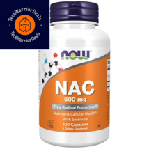 NOW Supplements, NAC (N-Acetyl Cysteine) 600 100 Count (Pack of 1), Off ... - $23.08