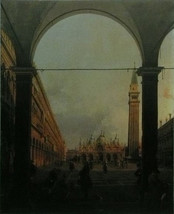 Piazza San Marco looking E from the NW Corner  - Canaletto - Framed Picture - 11 - £25.45 GBP