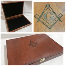 &quot;Masonic Collectible Storage Box Masonry Case Collectibles&quot;-
show origin... - $67.39