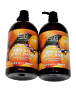 2 Pack Dead Sea Collection Vitamin C Brightening &amp; Hydrating Mineral Bod... - $485.85 MXN
