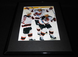 2003 New Jersey Devils Jeff Friesen Patrik Elias Framed 11x14 Photo Display - $34.64