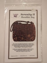 Patterns by Annie SERENITY 2 Shoulder Bag Sewing Pattern 2009 Texture Magic UC - £6.82 GBP