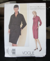 Vogue Donna Karan 2680 Shirt Dress Pattern - Size 12/14/16 - $19.79
