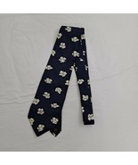 Necktie Men&#39;s Tie Izod Casual 100% Italian Silk 3.75 Inch Blue Floral - £11.59 GBP