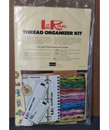 LoRan Vintage Sealed 1979 Thread Organizer Kit Cross Stitch Binder Card ... - £34.98 GBP