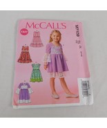 McCalls M7108 Sew Pattern Girls Sz 6 7 8 Dress Party Easter Church Sprin... - £6.14 GBP