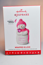 Hallmark  Wrapped In Love   Susan G Komen   2016 Keepsake Ornament - £10.75 GBP