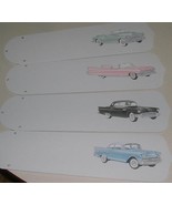 CUSTOM Vintage Cars from the 50&#39;s Fifties CEILING FAN!! UNIQUE - £95.15 GBP