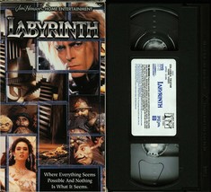 Labyrinth Vhs Jennifer Connelly David Bowie Columbia Video Tested - £5.46 GBP