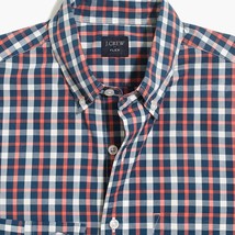 NWT Mens Size Medium J. Crew Mercantile Check Pattern Button Front Shirt Top - £22.44 GBP