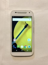 Motorola Moto E XT1526 8GB White Display Cracked Phone for Parts Only - £19.69 GBP