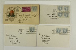 Vintage Us Postal History 1937 Fdc Virginia Dare Stamps Manteo Nc Jamestown 1939 - £14.72 GBP