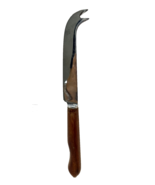 Vintage Stainless Cheese Knife Wood Handle Sheffield England 8 inches - £9.47 GBP