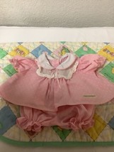 Vintage Cabbage Patch Kids Dress & Bloomers CPK Girl Doll Clothes - $75.00