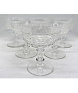 Set of Six Val Saint-Lambert Esneux Champagne Glasses  - €50,13 EUR