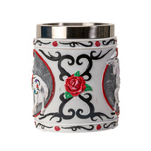The Trail Of Painted Ponies Tribal Rose Thorny Valentines Horse Tankard Mug - £27.86 GBP