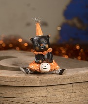 Bethany Lowe by Michelle Allen Halloween &quot;Sweet Onyx Party Kitty&quot; MA1065 - £14.91 GBP