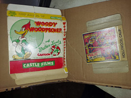 22RR55 CARTOON REEL BOXES, WOODY WOODPECKER &amp; MEANY MINY MOE, GOOD CONDI... - $9.43