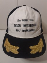 Vintage 1980 10th Annual Olson Invitational Golf Tournament YoungAn Snap... - $9.89