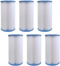 A or C Replacement Filter Cartridge Compatible with INTEX Pools 6 Pack 29000e 59 - £54.77 GBP