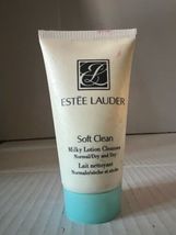 Estee Lauder Soft Clean Milky Lotion Cleanser (1.7 oz) Normal/Dry to Dry Skin - £11.63 GBP