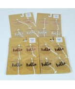 &quot;Hello&quot;  Acetate Gift Tags - 16 Tags - 4 Silver, 4 Gold, 4 Pink, 4 White... - €5,98 EUR