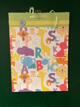 American Greetings Neutral Gift Bag Animals 14.75&quot; X 8.25&quot; X 20&quot; *NEW* c11 - $11.99