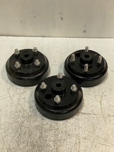3 Qty of Golf Cart Brake Drum Hub Assys 4-Bolt 6-1/2&quot; OD 19mm Bore (3 Qty) - $1,448.37 MXN
