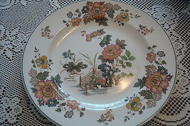 Wedgwood Eastern Flowers Tkd 426 Vintage China Luncheon Plate 8 1/4&quot; - £27.24 GBP