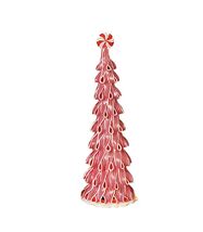 Gerson 2151010 Lighted Candy Cane Ribbon Decorative Tree, 18" - $36.96