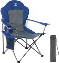 Ever Advanced High Back Folding Camping Chair, Oversized And Fully Padded, - £51.61 GBP