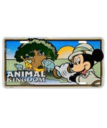 Walt Disney World Animal Kingdom Mickey Mouse Safari Metal License Plate... - $19.95