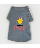 What’s Up Peeps Dog Easter T Shirt Size XL Blue Graphic Holiday NEW - $8.83 CAD
