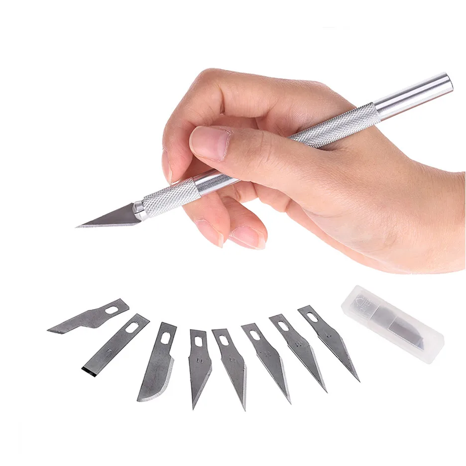 1 Set Carving  Scalpel  Tools Kit  Paper Cutter Craft Pen Engraving Cutting Supp - £129.65 GBP