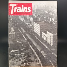 &quot;Trains Magazine&quot; Jube 1963, Excellent Condition, Free Shipping - $16.42 CAD