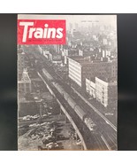 &quot;Trains Magazine&quot; Jube 1963, Excellent Condition, Free Shipping - $228.47 MXN