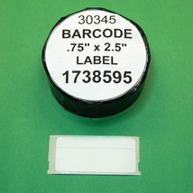 1 Roll Barcode Label fit DYMO 1738595 / 30345 - USA Seller - BPA Free - $9.95