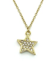 Kate Spade Gold Tone Twinkle Twinkle Star Necklace - £25.32 GBP