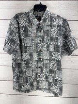 Quicksilver Waterman Collection Men’s Shirt Leaves Comfort Fit Med Hawai... - $18.70