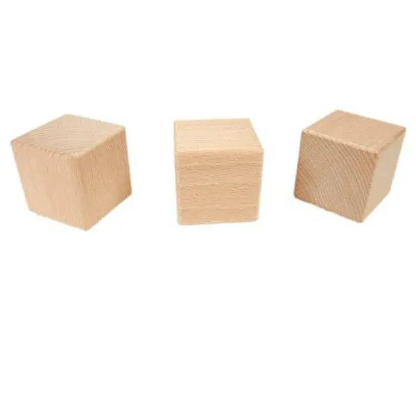10PCS/LOT,5cm wood cube,Solid wood blocks,Building blocks,Early educational - £49.28 GBP