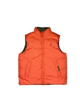 Polo Ralph Lauren Kids Green Reversible Full Zip Down Puffer Vest Sz L 1... - $38.00