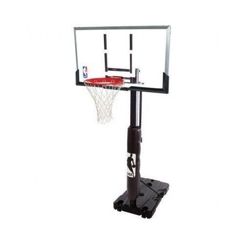 Portable Basketball Hoop System Professional Basket ball Teen Kids SPALDING 54" - $350.46